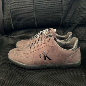 Calvin Klein Men's Black and Gray Sneakers